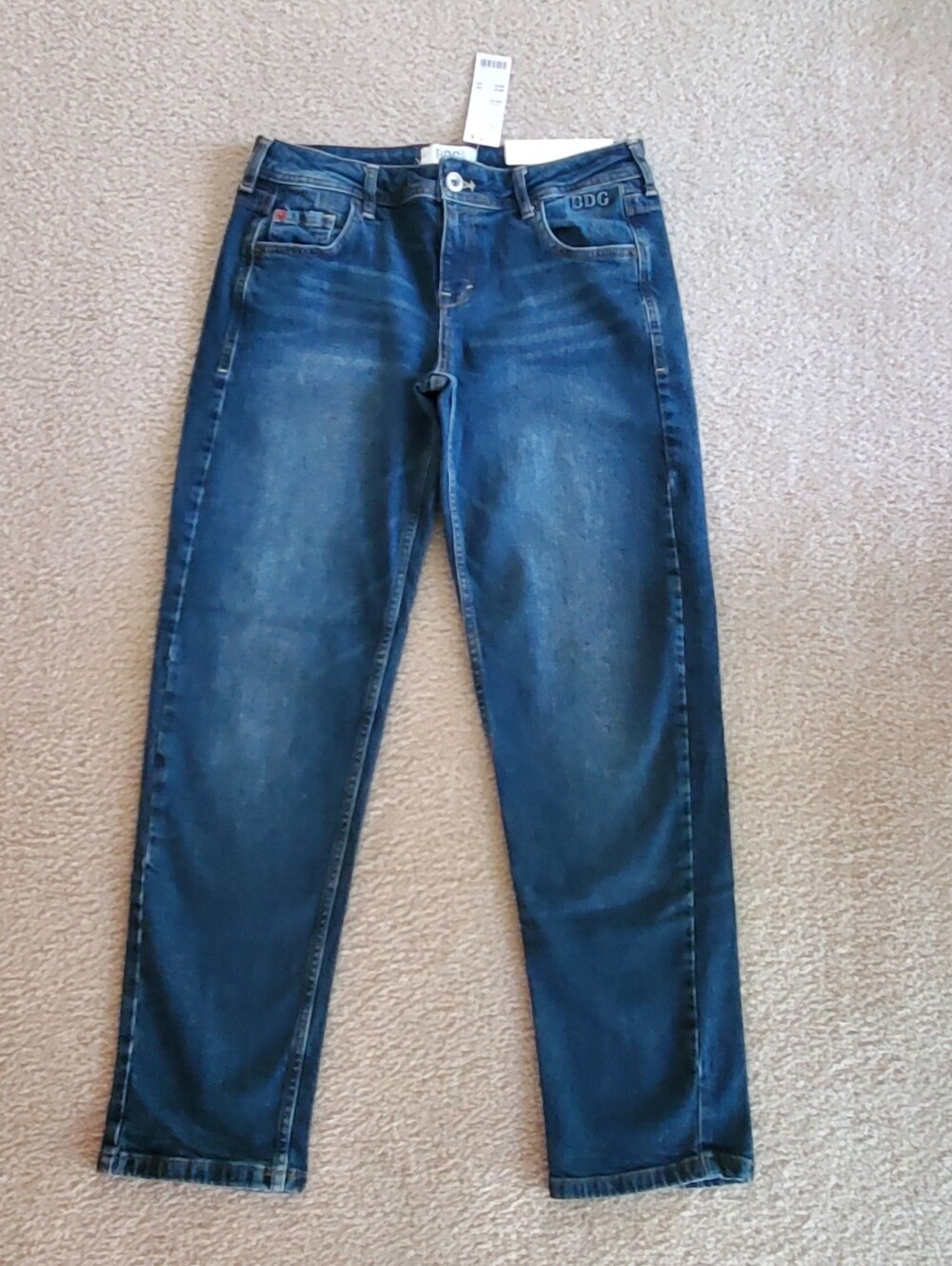 NWT BDG Blue Denim Straight Leg Jeans